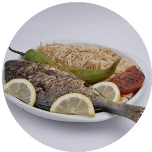 Gegrillten Fisch